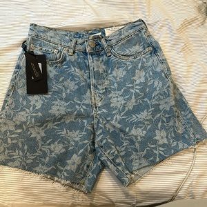 Rag and bone high rise maya shorts NWT